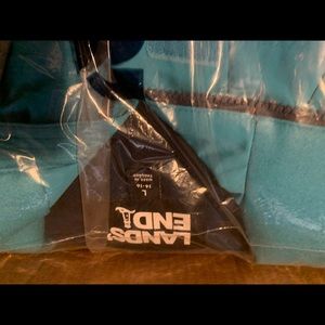 Teal coat Landsend